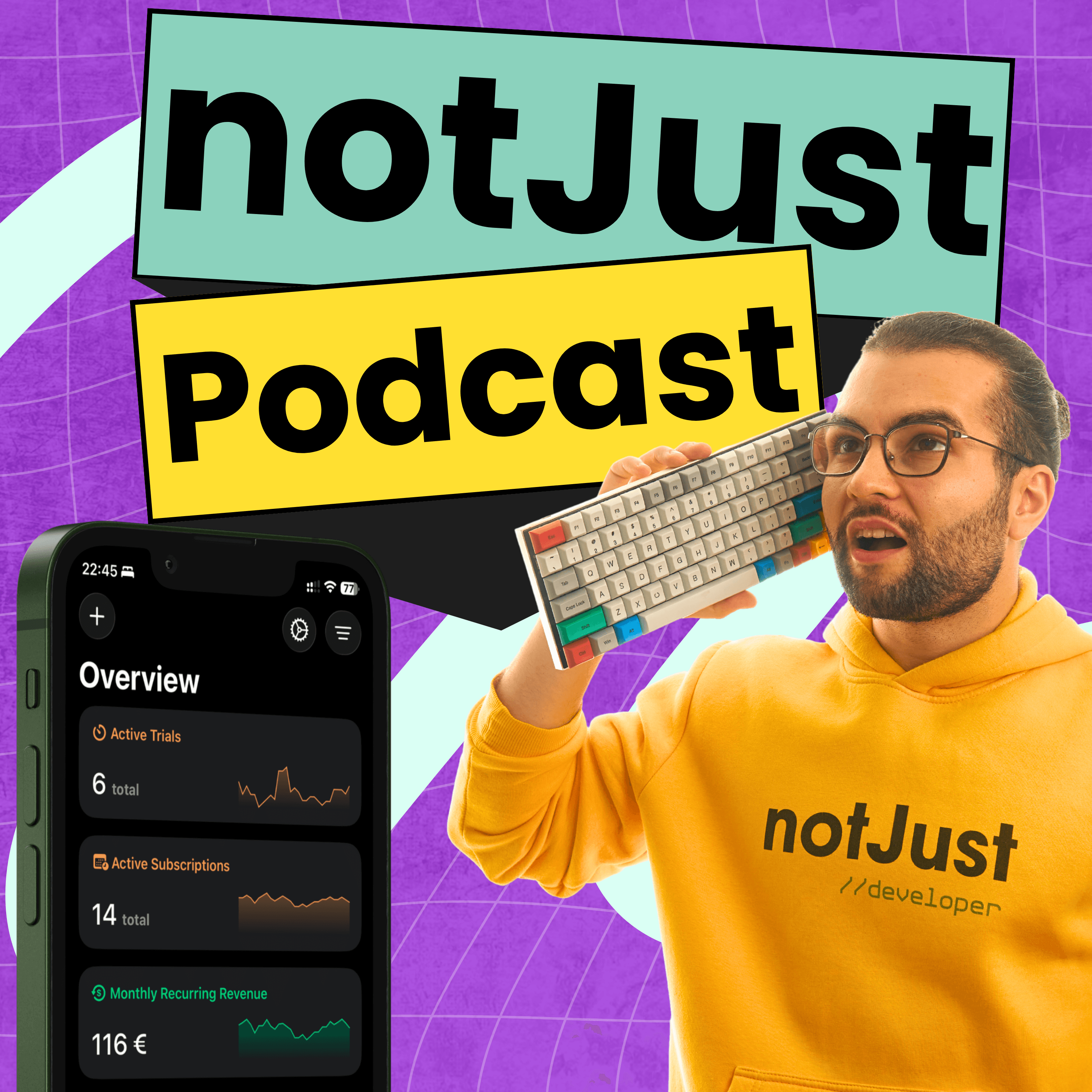 notJust.Podcast Cover