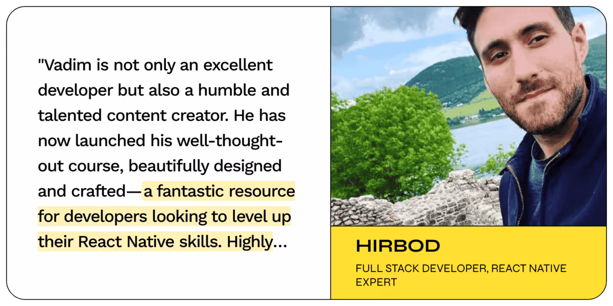 Review by Hirbod