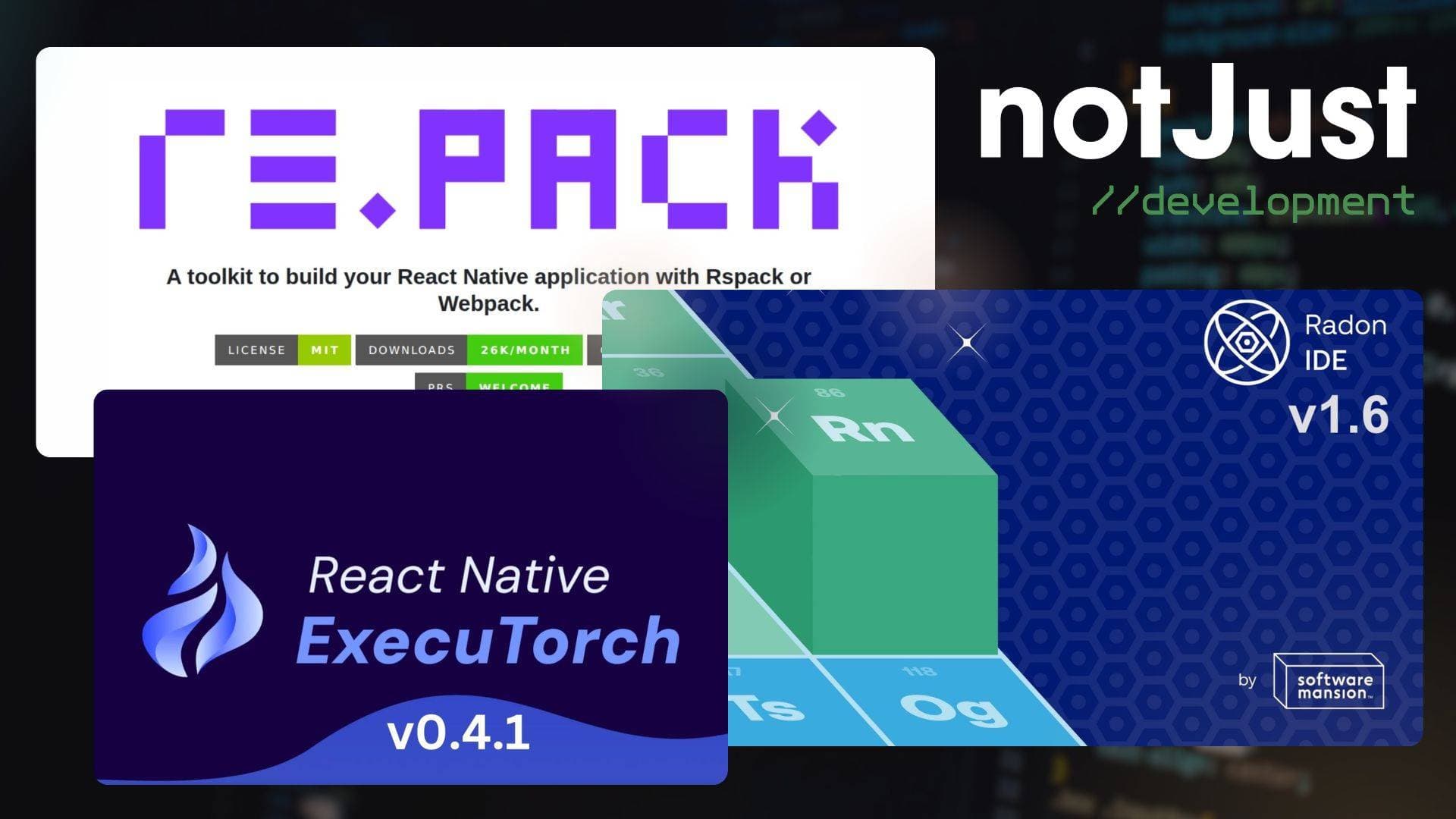 #56 React Native ExecuTorch v0.4.1, Radon IDE v1.6, Re.Pack v5.1.0