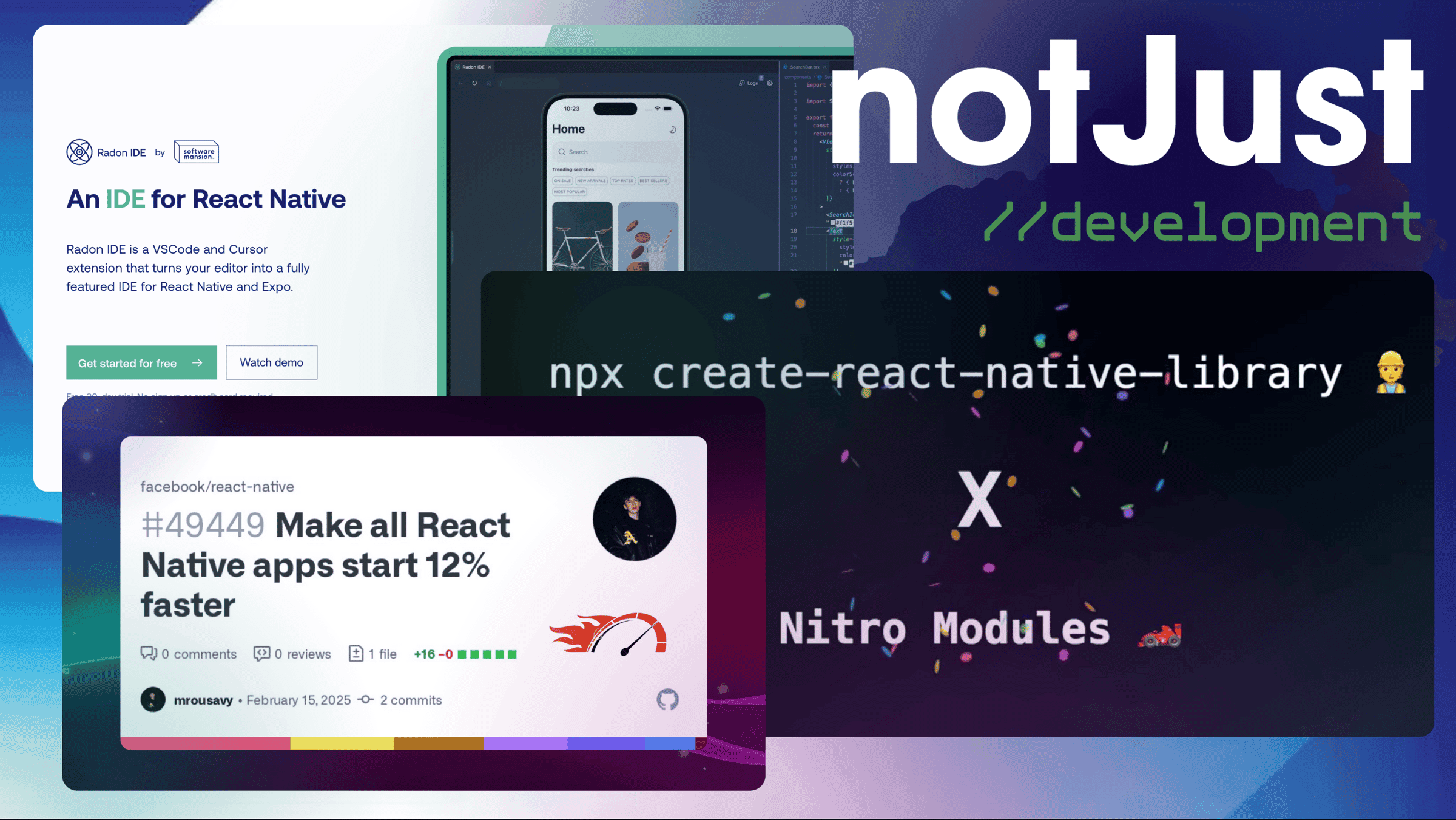 💌 #49 React Native Apps now faster, Radon IDE v1.3, Nitro Modules