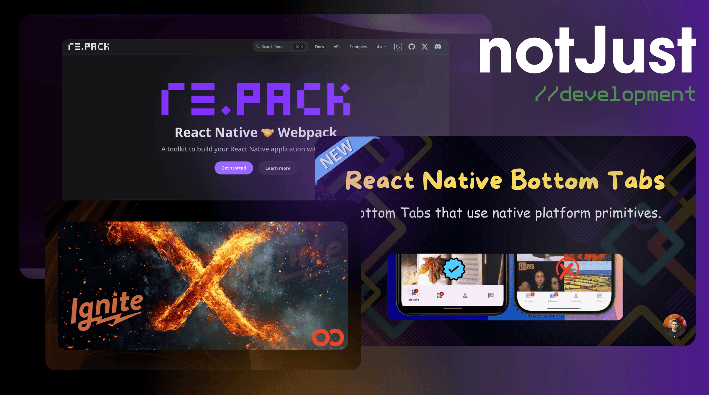 What’s New in React Native: Ignite X, Native Bottom Tabs, Re.Pack, …