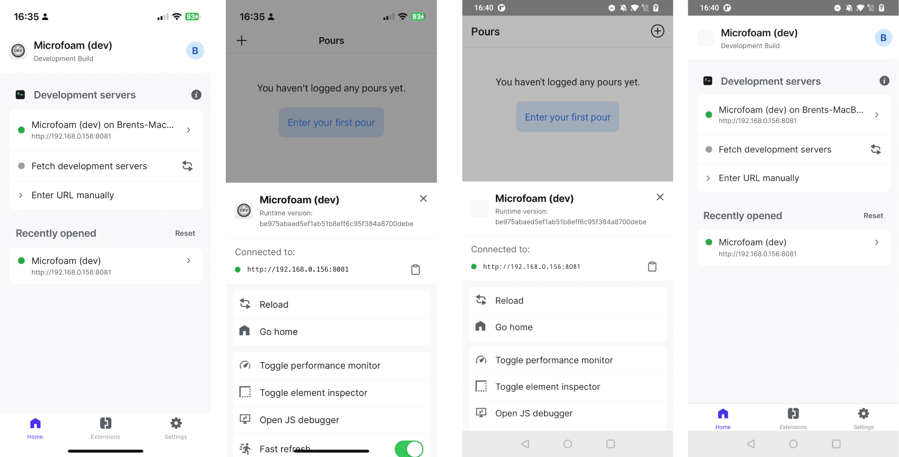 🚀 𝝠 Expo workflows: Expo Go, Dev builds, prebuild, CNG, EAS, Orbit