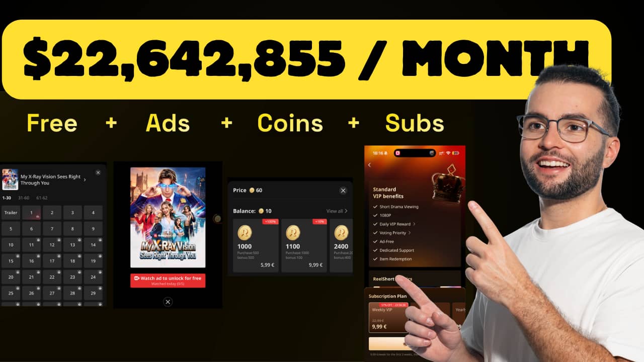 Subscriptions + coins + ads: the model I’m shipping for 2027