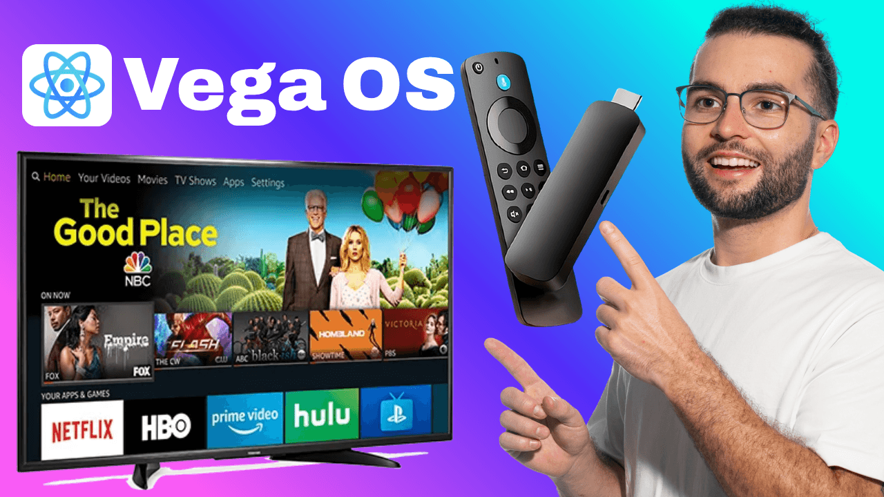 Podcast app for Fire TV using Vega OS & React Native
