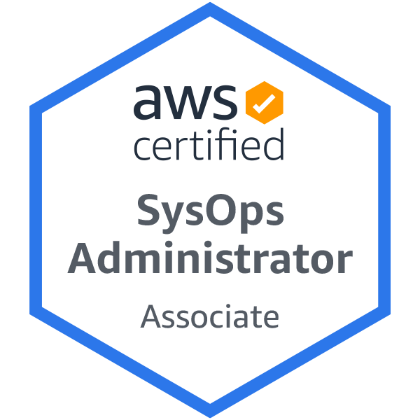 aws sysops administrator associate certificate