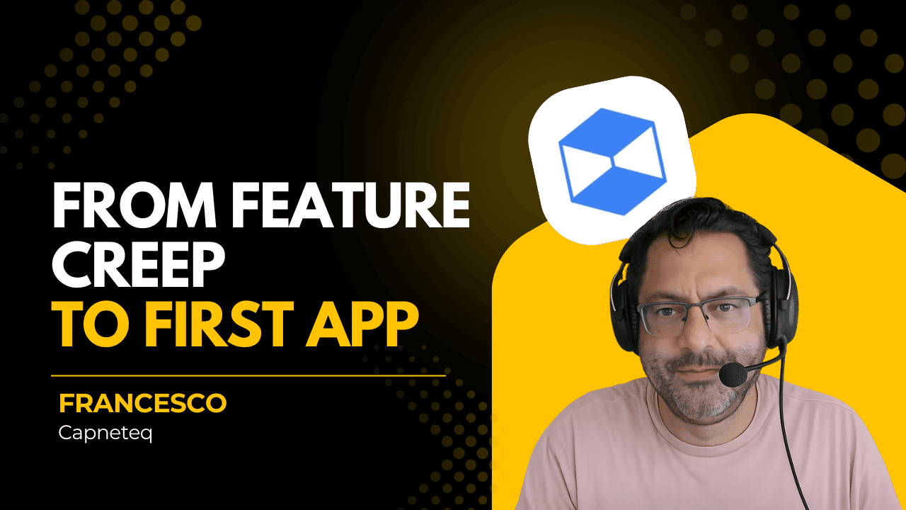 "I've been working on this for a year..."