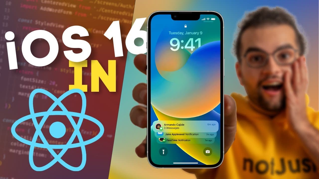 Building the iOS 16 Lock Screen - UI