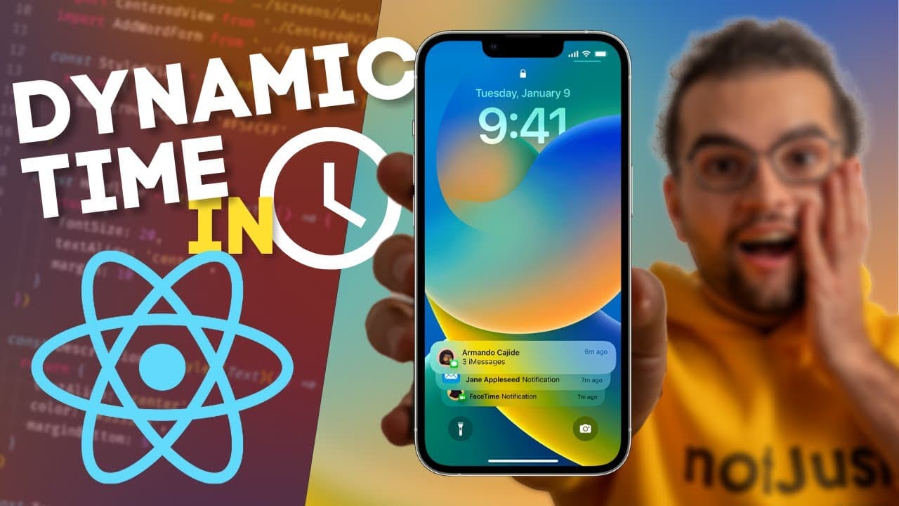 Create a Dynamic Digital Clock in React Native