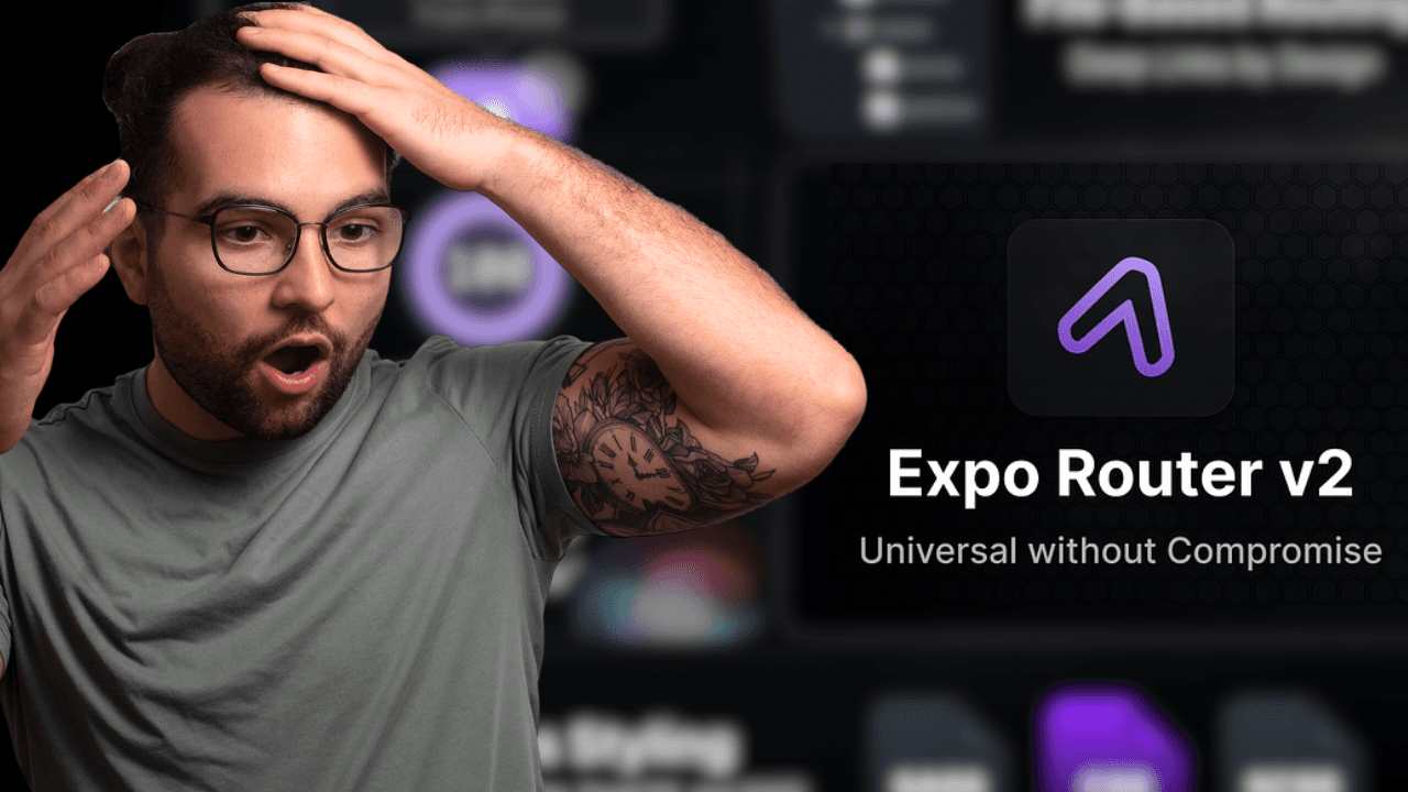 Explore Expo Router v2 in a real project