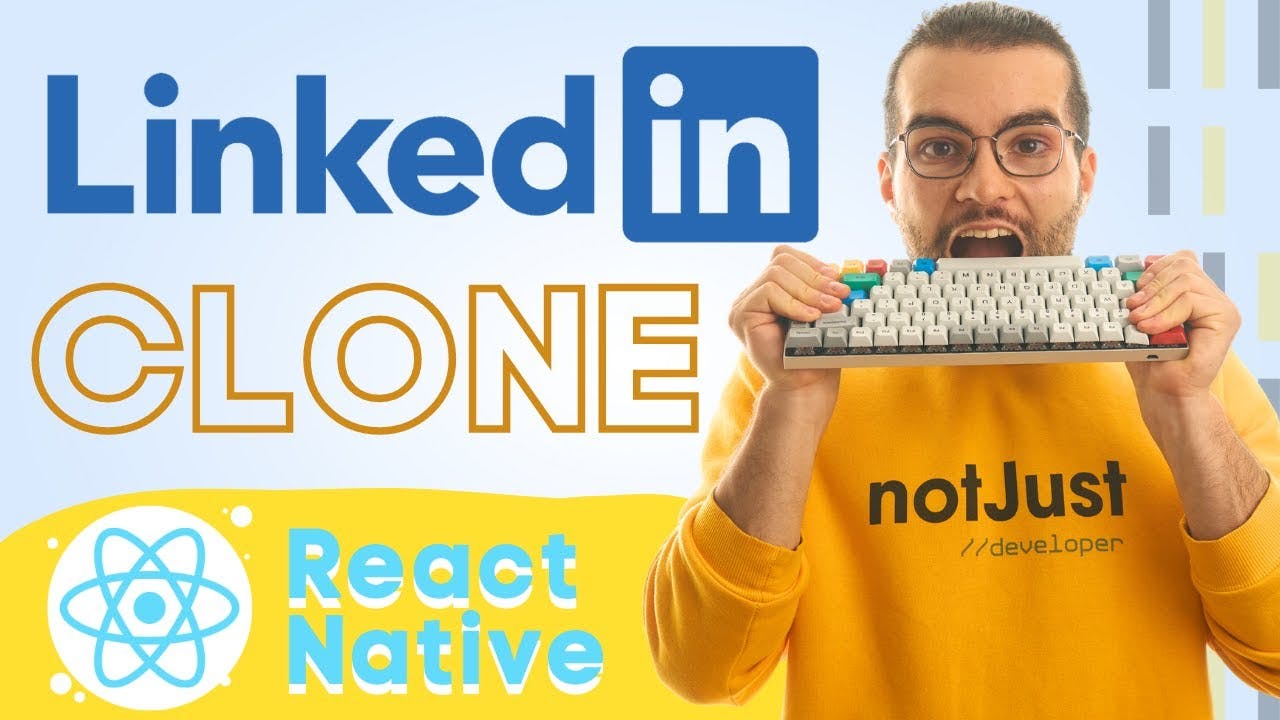 LinkedIn UI with React Native