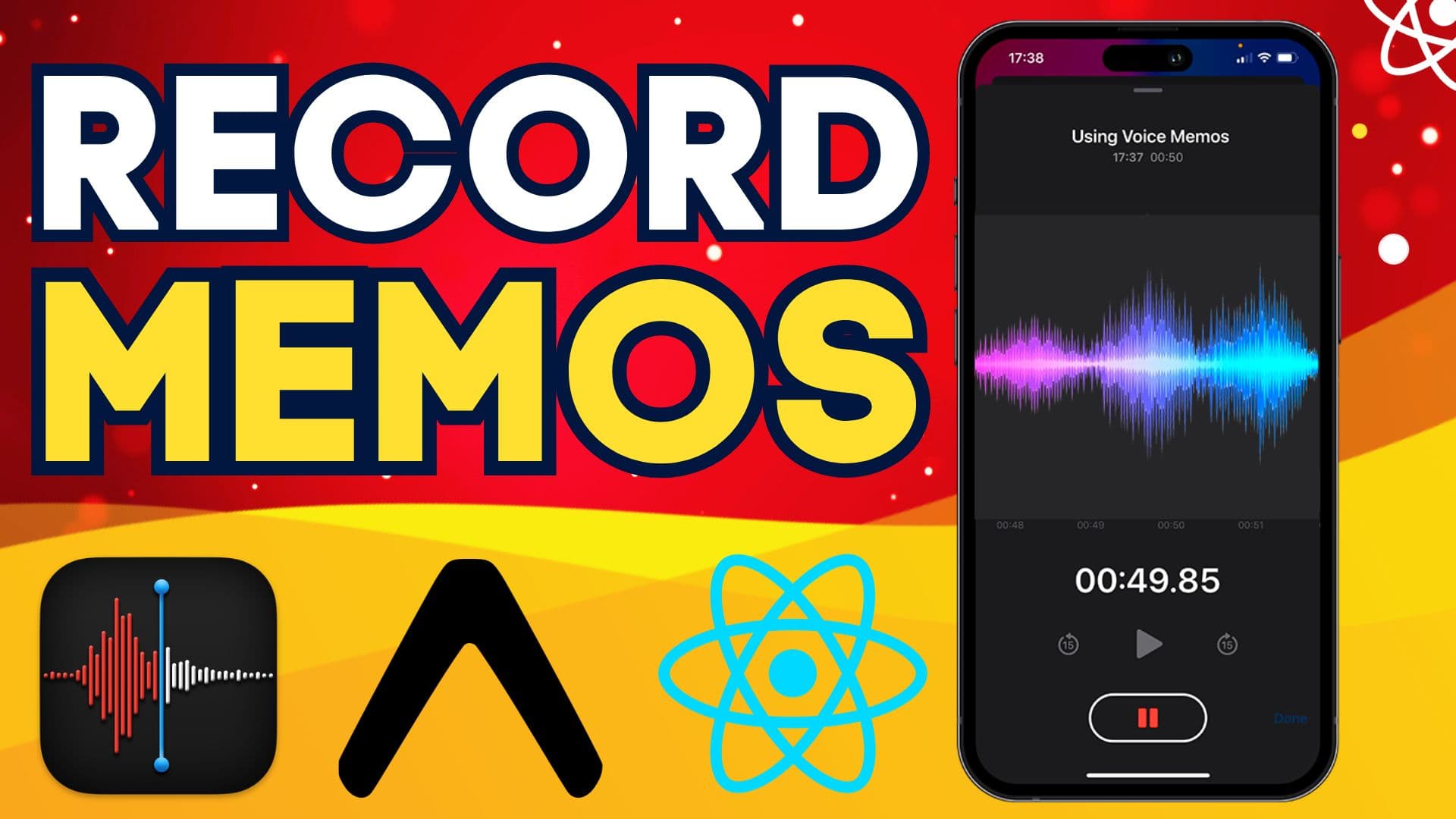 Build the iOS Voice Memos app in React Native | #DEVember Day 7