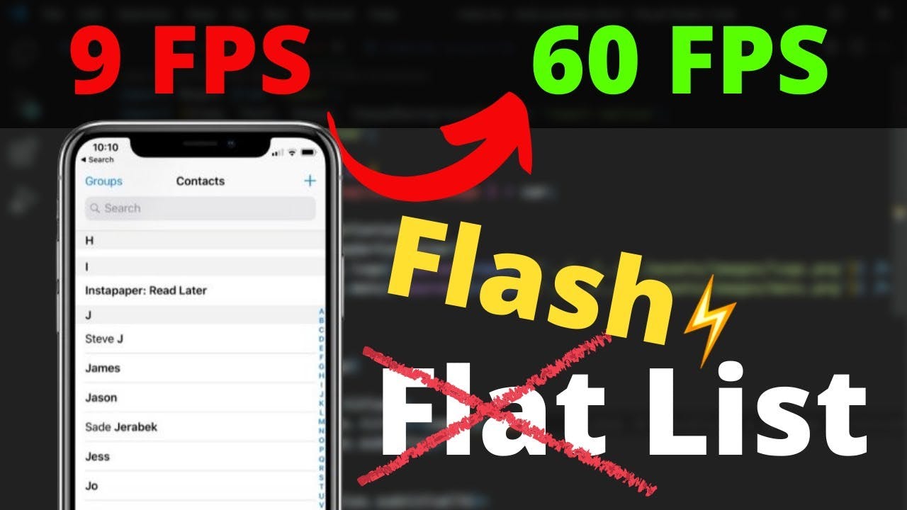 FlatList Is Killing The Performance Of Your App (FlashList vs FlatList)