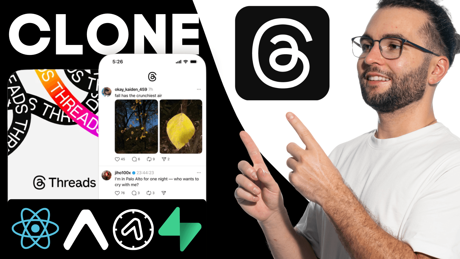 Threads Clone with React Native & Supabase